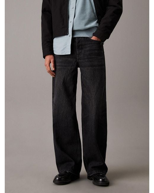 Calvin Klein Black 90's Loose Jeans for men