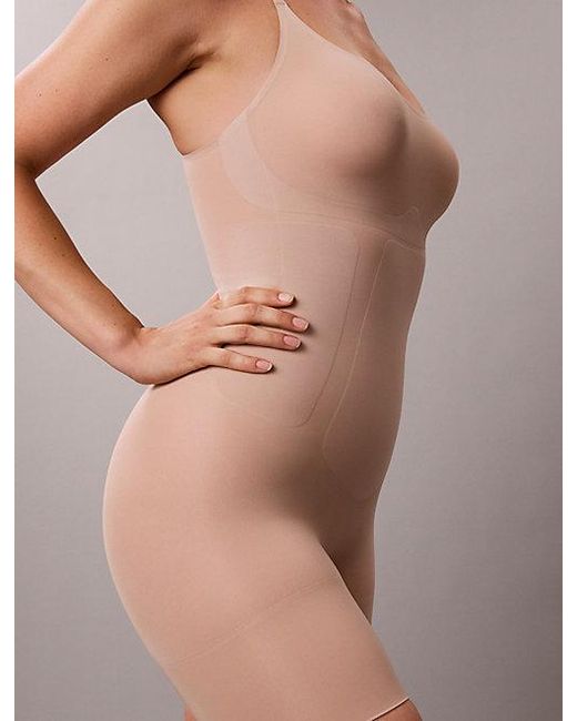 Calvin Klein Shapewear Body in het Brown