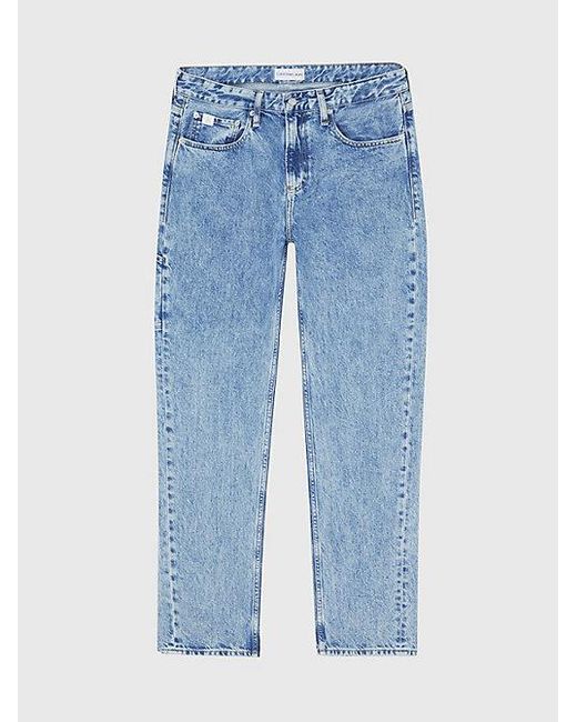 90's Straight Carpenter Jeans Calvin Klein de hombre de color Azul | Lyst