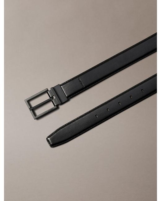 Calvin Klein Multicolor Full Grain Leather Adjustable Length Belt for men