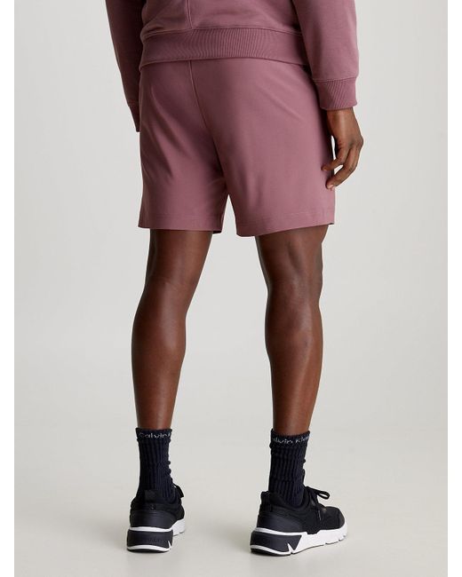 Calvin Klein Red Gym Shorts for men