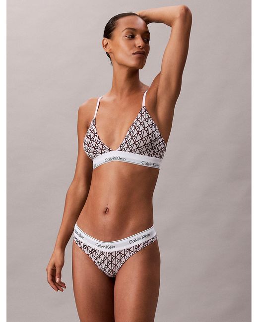 String Calvin Klein en coloris Multicolor