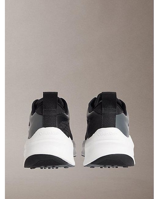 Calvin Klein Metallic Emblem Logo Chunky Runner Trainers