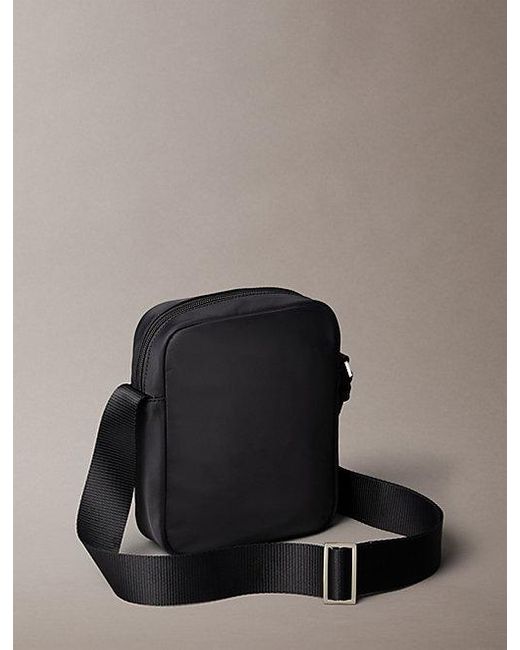 Calvin Klein Matte Nylon Reportertas in het Black voor heren