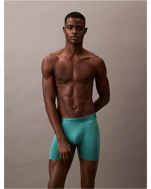 Calvin Klein Multicolor Microfiber Tech Boxer Brief for men