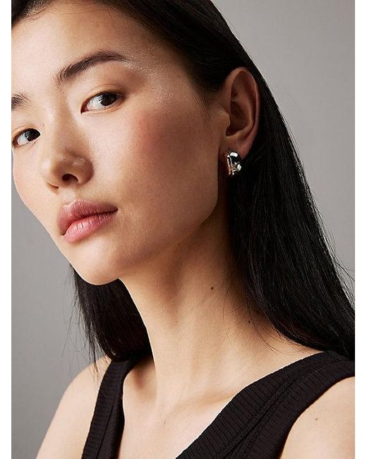 Calvin Klein Multicolor Hoop Earrings