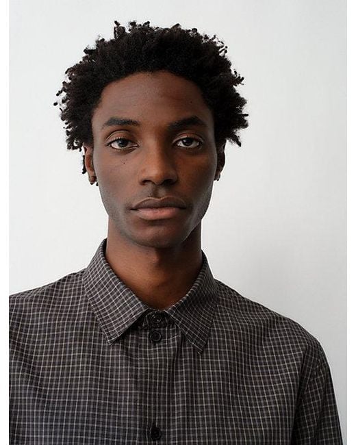 Calvin Klein Black Juan Button-Down Shirt for men