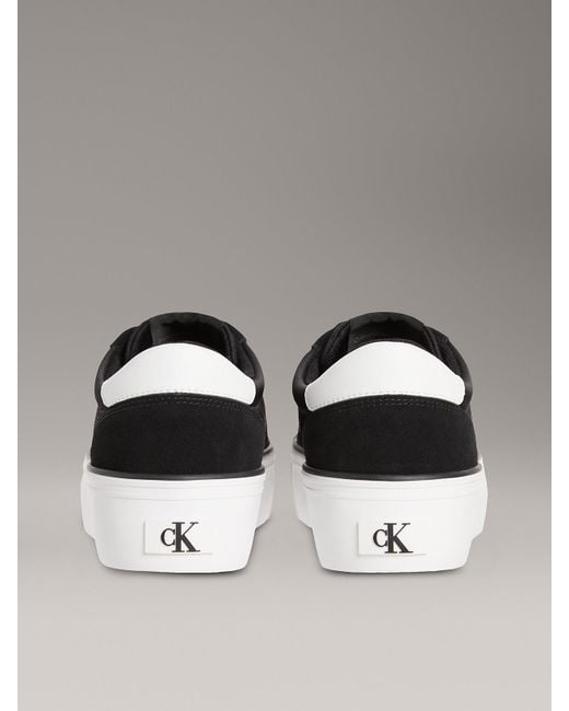 Baskets Compensées Calvin Klein en coloris Metallic