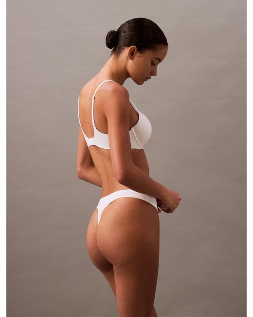 Calvin Klein White Thong
