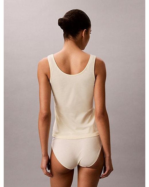 Calvin Klein Multicolor Tank Top Cotton Stretch Lounge