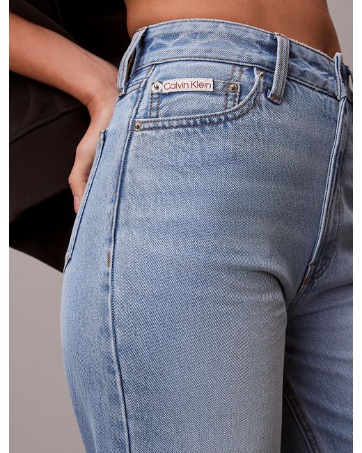 Calvin Klein Blue Barrel Fit Jeans