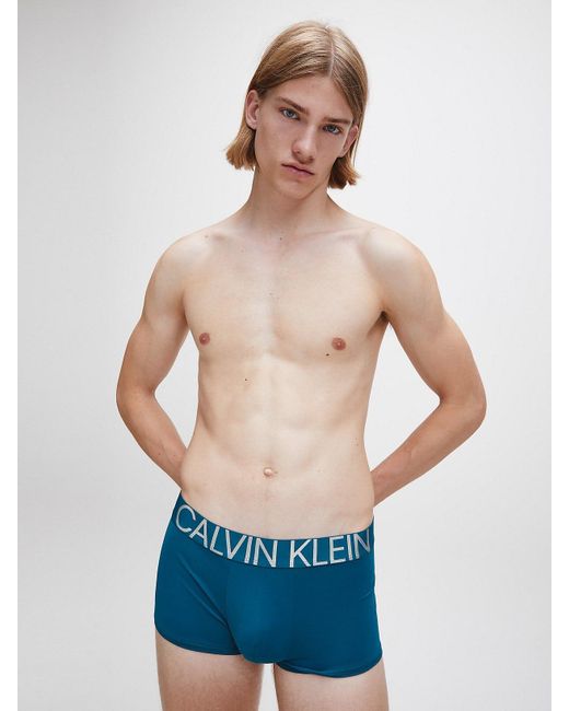 Calvin Klein Statement 1981 Micro Boxer in Blue for Men | Lyst UK