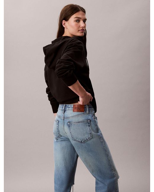 Calvin Klein Gray 90's Straight Jeans