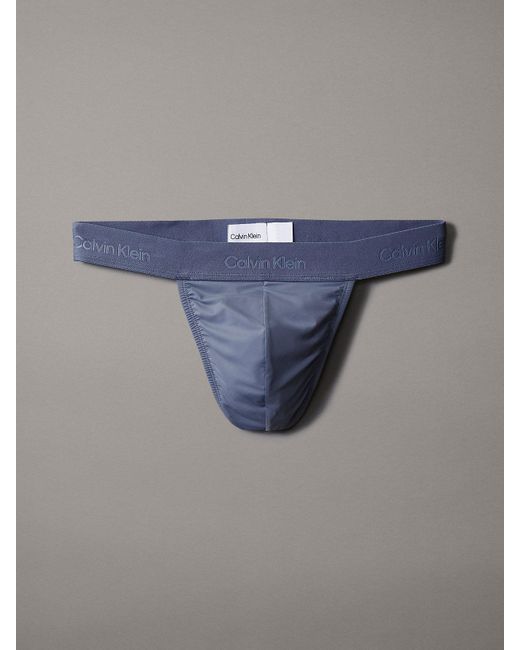 Calvin Klein Blue Thong for men