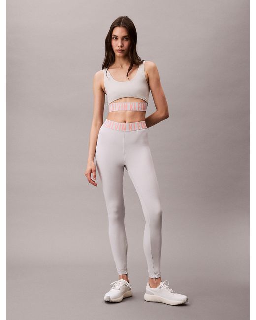 Calvin Klein Gray Gym Leggings