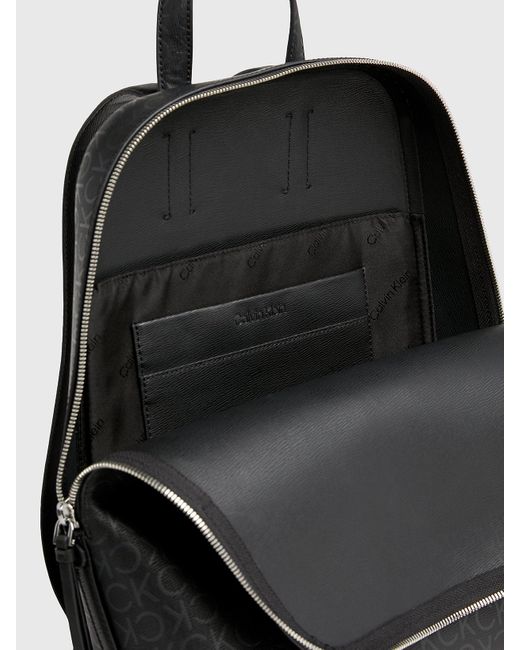 Calvin Klein Black Logo Business Backpack