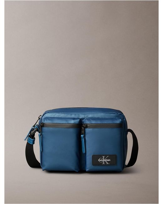 Calvin Klein Blue Utility Camera Bag for men