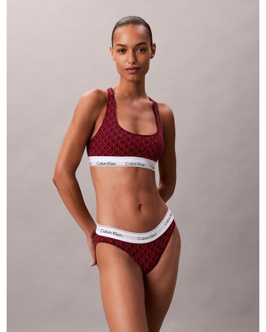 Brassière Sfoderata di Calvin Klein in Multicolor