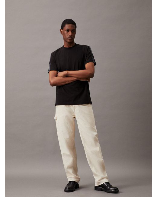 Calvin Klein Black 90's Straight Carpenter Jeans for men
