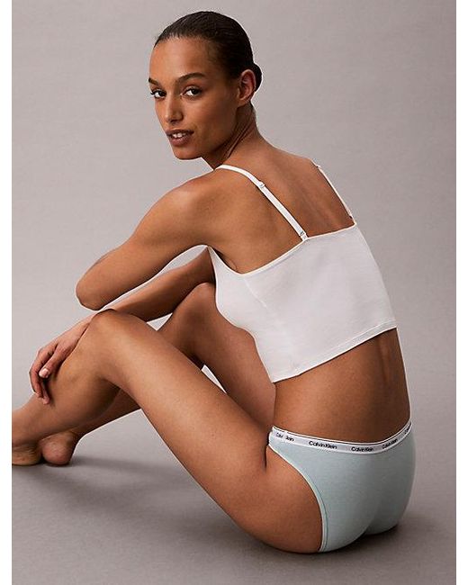 Calvin Klein Multicolor Bikini Briefs Icon Logo