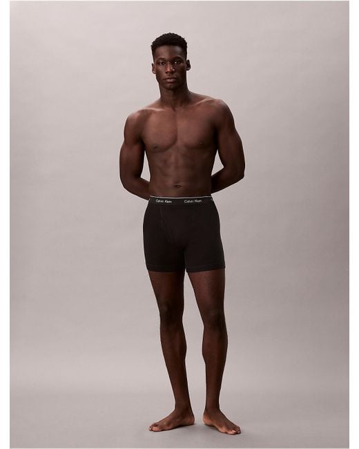 Calvin Klein Multicolor 5 Pack Boxer Briefs for men