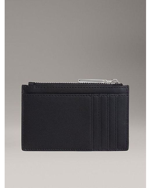 Calvin Klein Rfid-Pashouder Met Rits in het Gray