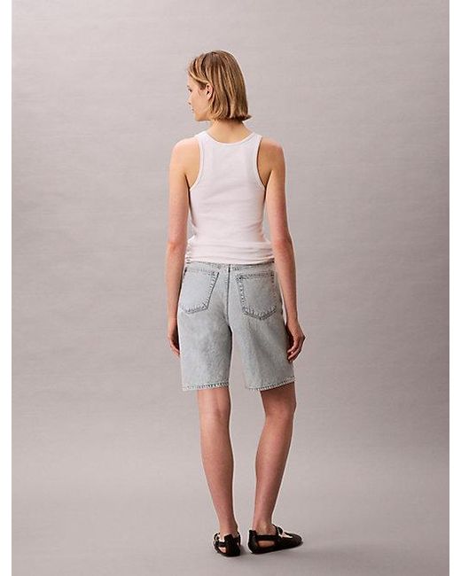 Calvin Klein Multicolor Jeans Denim Bermuda Shorts