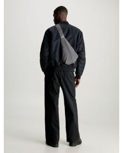 Calvin Klein Crossover Slingbag in het White voor heren