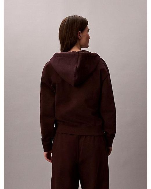 Calvin Klein Multicolor Jeans Relaxed Monogram Zip Hoodie
