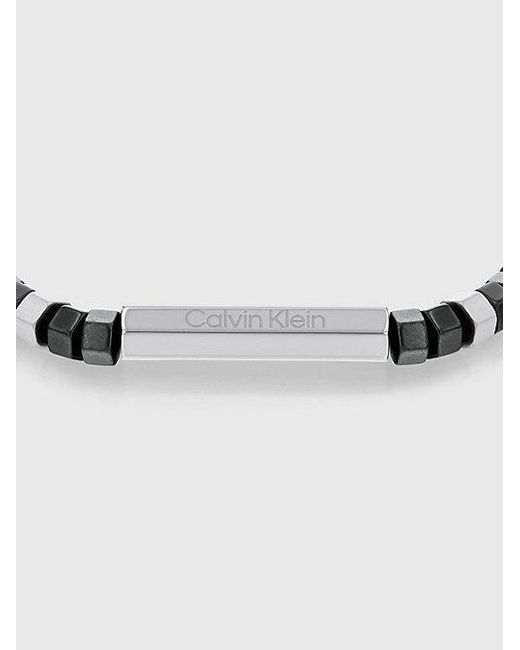 Calvin Klein Multicolor Adjustable Beaded Bracelet