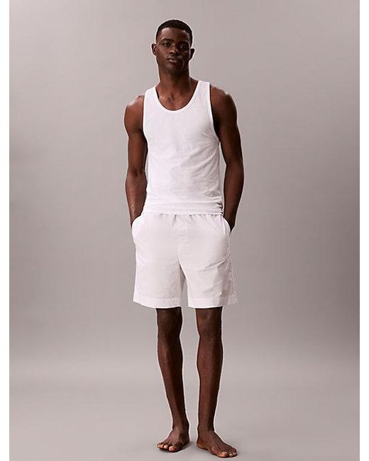 Calvin Klein Blue 3 Pack Tank Tops for men