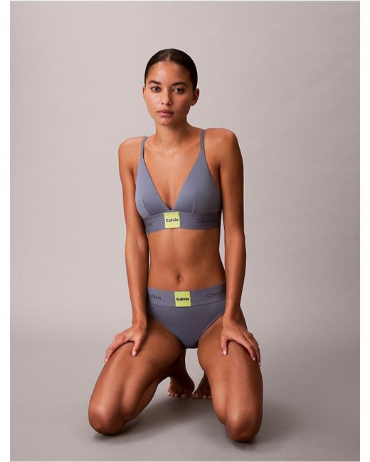 Calvin Klein Multicolor Modern Logo High Waist Bikini