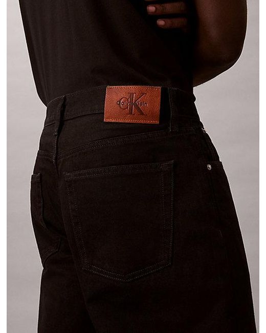 Calvin Klein Black Jeans Baggy Jeans for men