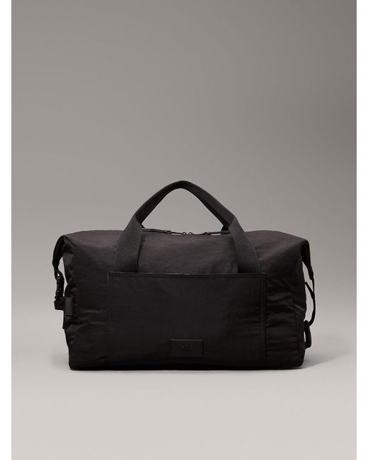 Calvin Klein Gray Convertible Weekend Bag for men