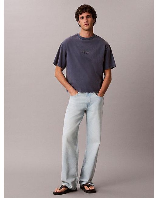 Calvin Klein Blue Jeans 90S Straight Jeans for men