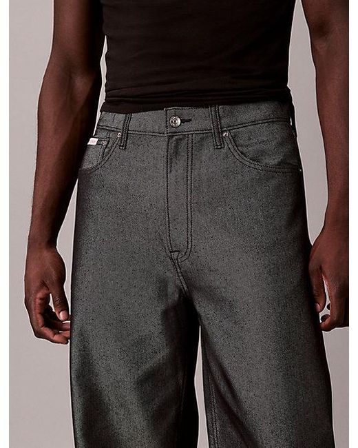 Calvin Klein Baggy Fit Jeans in het Gray voor heren