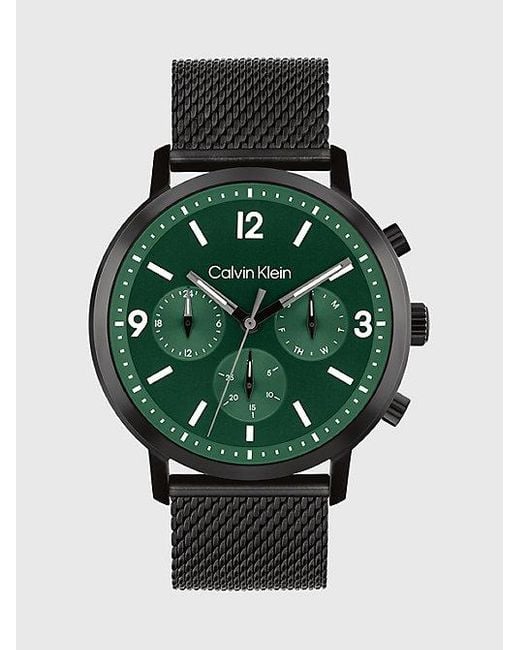 Reloj - Gauge Calvin Klein de hombre de color Green