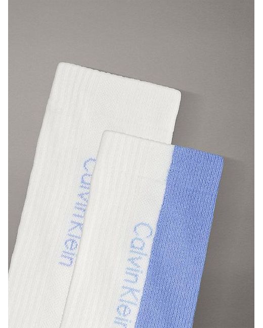 Calvin Klein Gray 2 Pack Moisture-Wicking Crew Socks for men