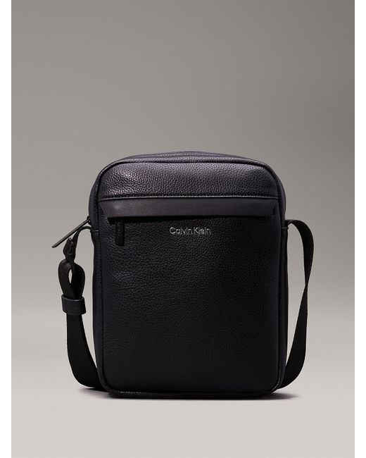 Calvin Klein Black Reporter Bag for men