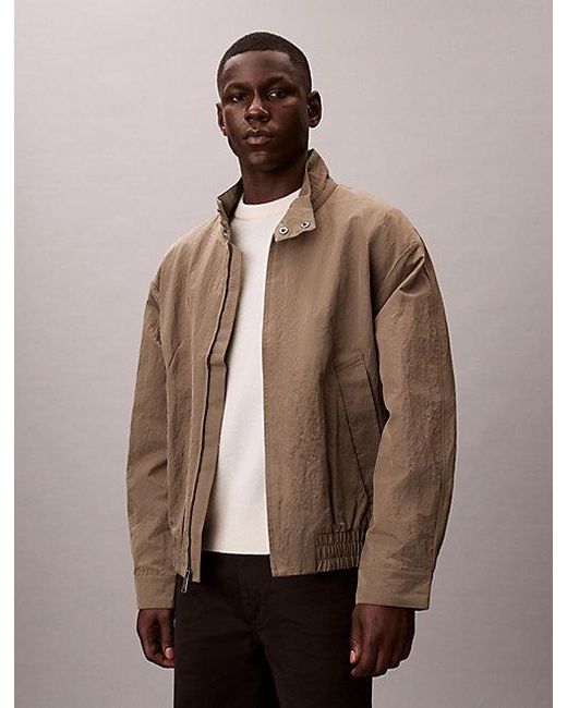 Calvin Klein Natural Tech Relaxed Blouson Jacket for men