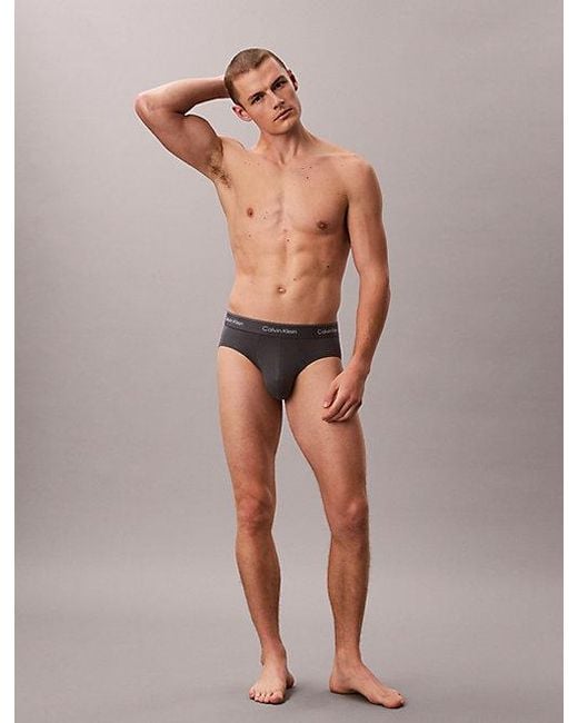 Calvin Klein 5Er-Pack Hüft-Slips in White für Herren