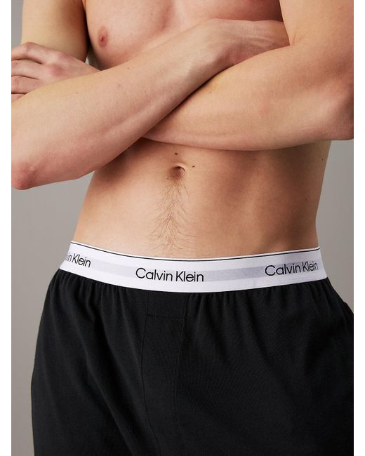 Calvin Klein Black Lounge Joggers for men