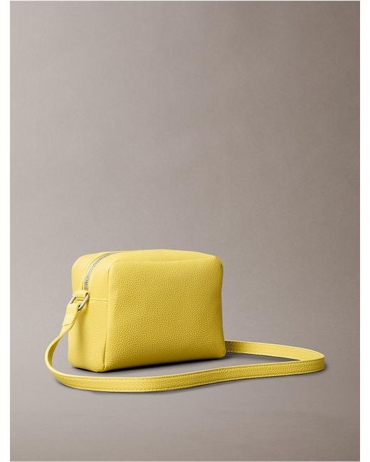 Calvin Klein Yellow Archive Hardware Camera Bag