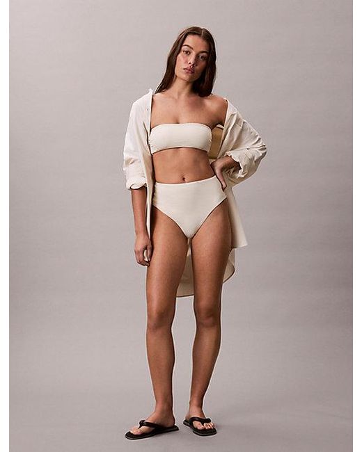 Calvin Klein Multicolor High Waisted Bikini Bottoms Essentials