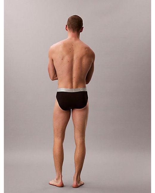 Calvin Klein 3-Pack Slips in het Blue voor heren