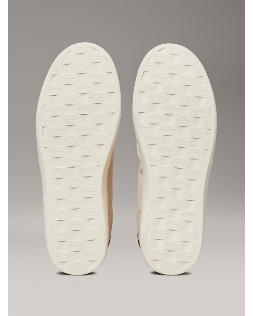 Baskets En Toile Calvin Klein pour homme en coloris Natural
