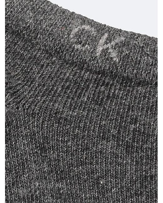 Calvin Klein Black 2 Pack Ankle Socks for men