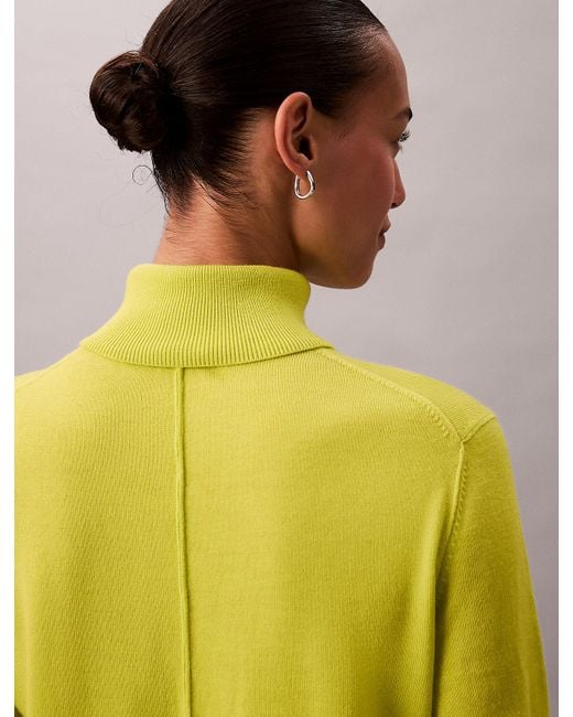 Maglione A Collo Alto di Calvin Klein in Multicolor