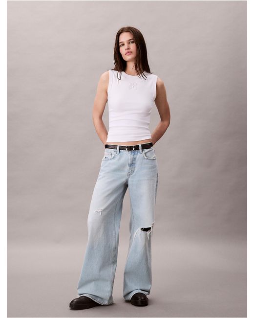 Calvin Klein Multicolor Calvin Klein Low Rise Baggy Jeans