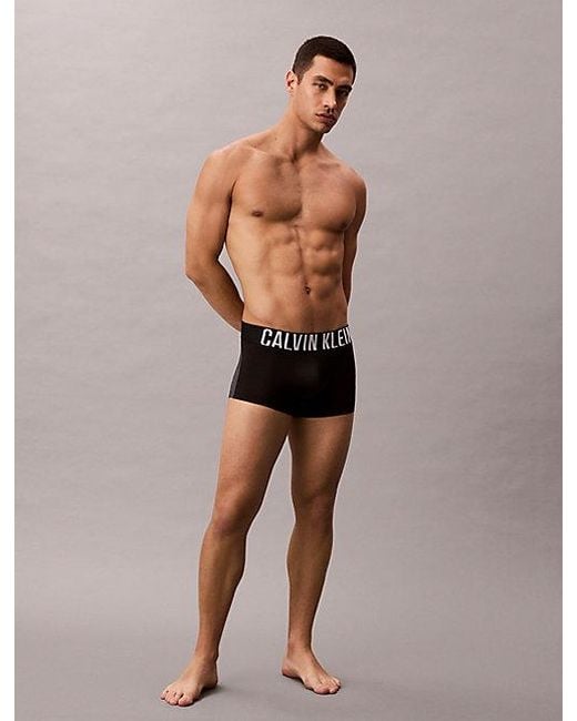 Calvin Klein Black Sport Low Rise Trunks for men